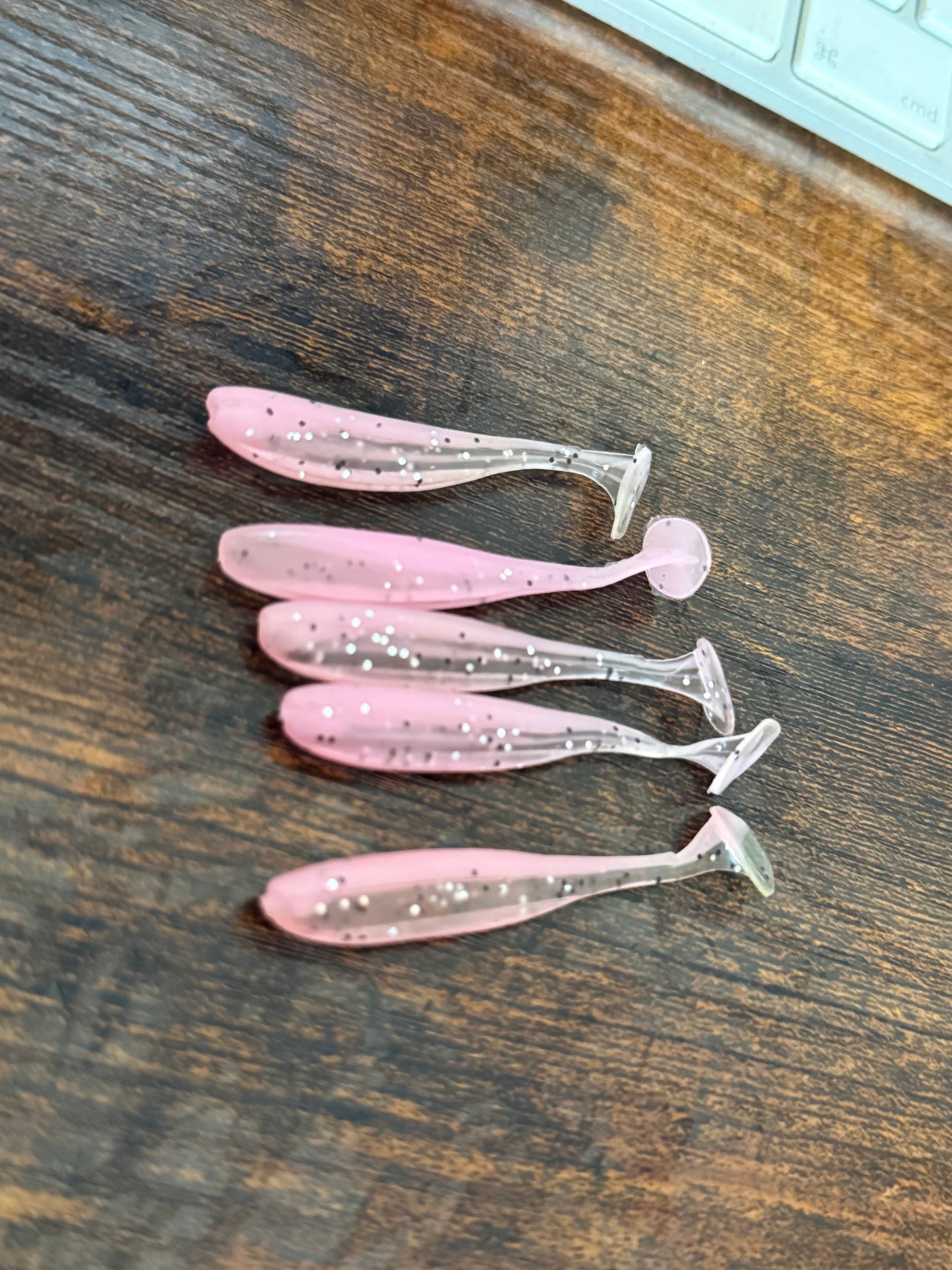 55mm Paddle Tail Soft Lure (Pack of 5)