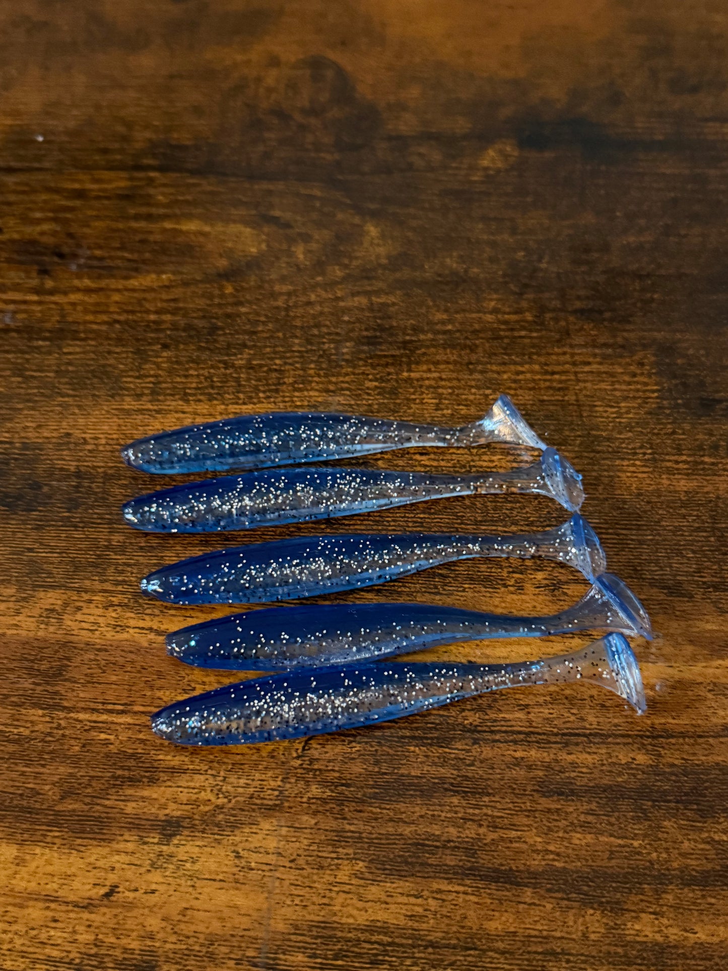 100mm Paddle Tail Soft Lures (Pack of 5)