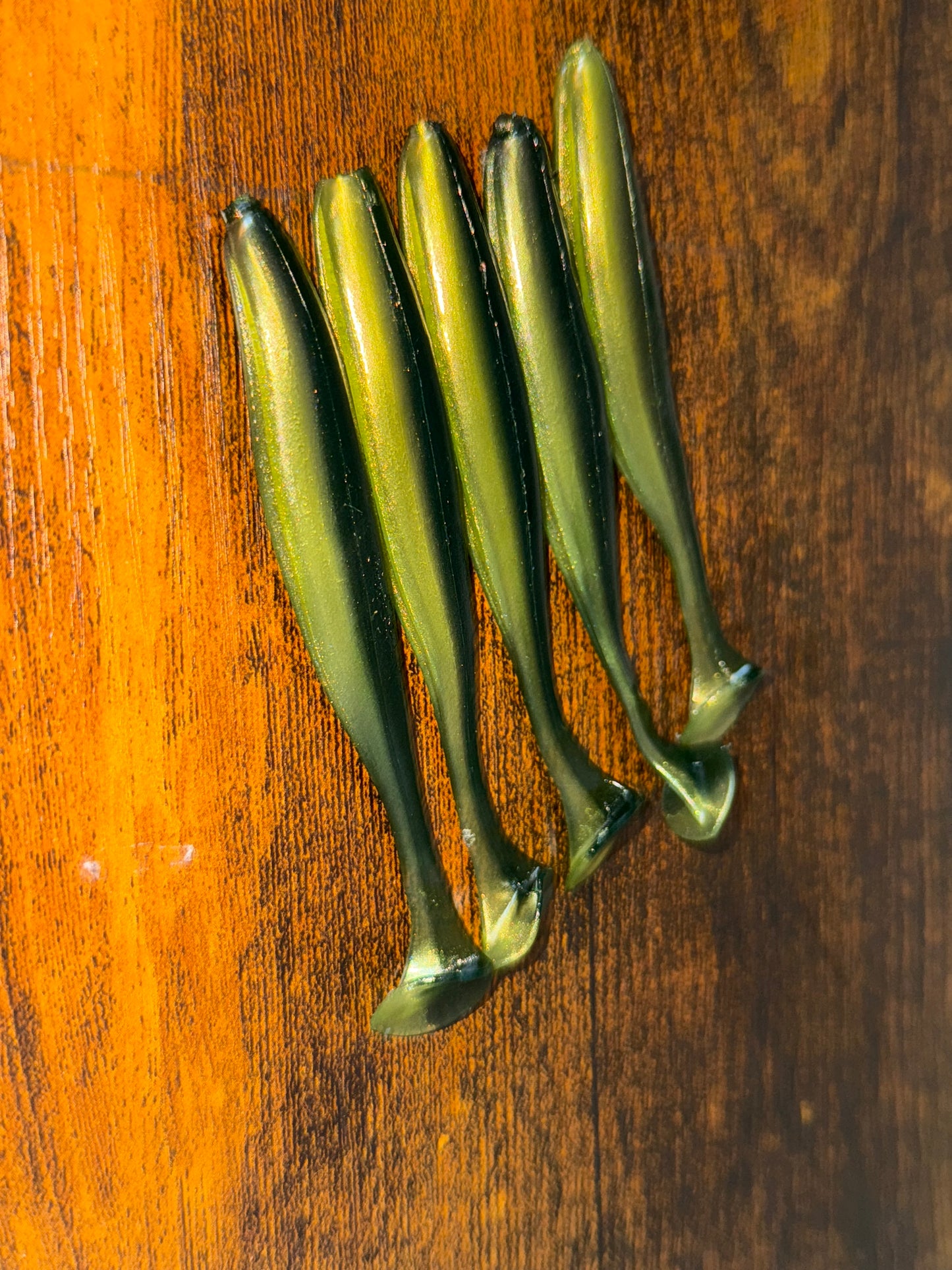 100mm Paddle Tail Soft Lures (Pack of 5)
