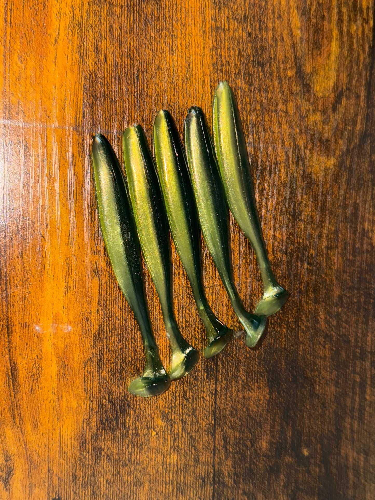 100mm Paddle Tail Soft Lures (Pack of 5)