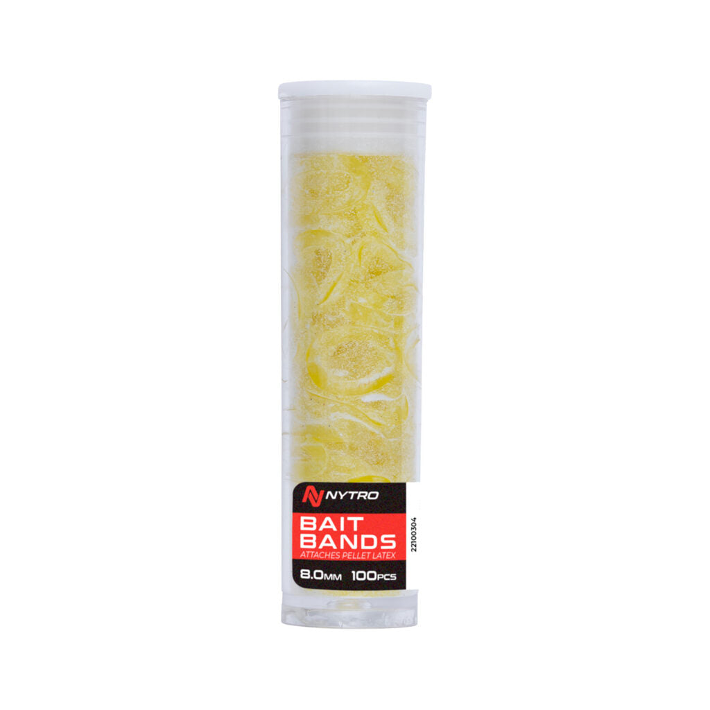 NYTRO LATEX BAIT BANDS 100 PCS (2.5, 4.0, 6.0, 8.0)
