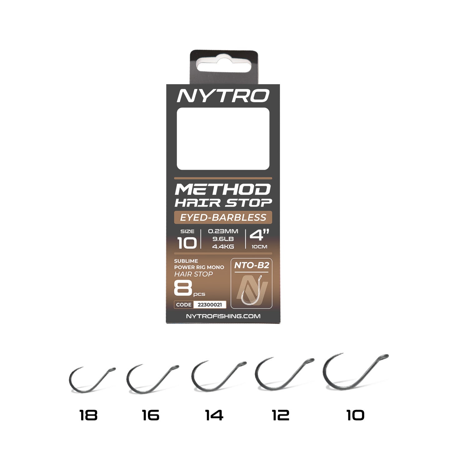 NYTRO BARBLESS METHOD HAIR-STOP READY TIED RIGS