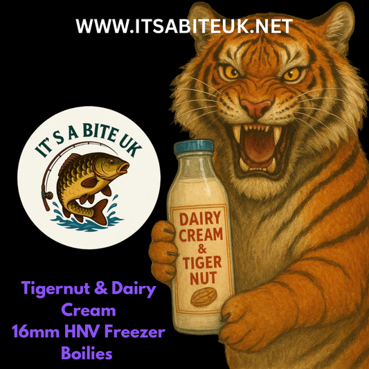It’s A Bite UK Tigernut and Dairy Cream 16mm Freezer Boilies