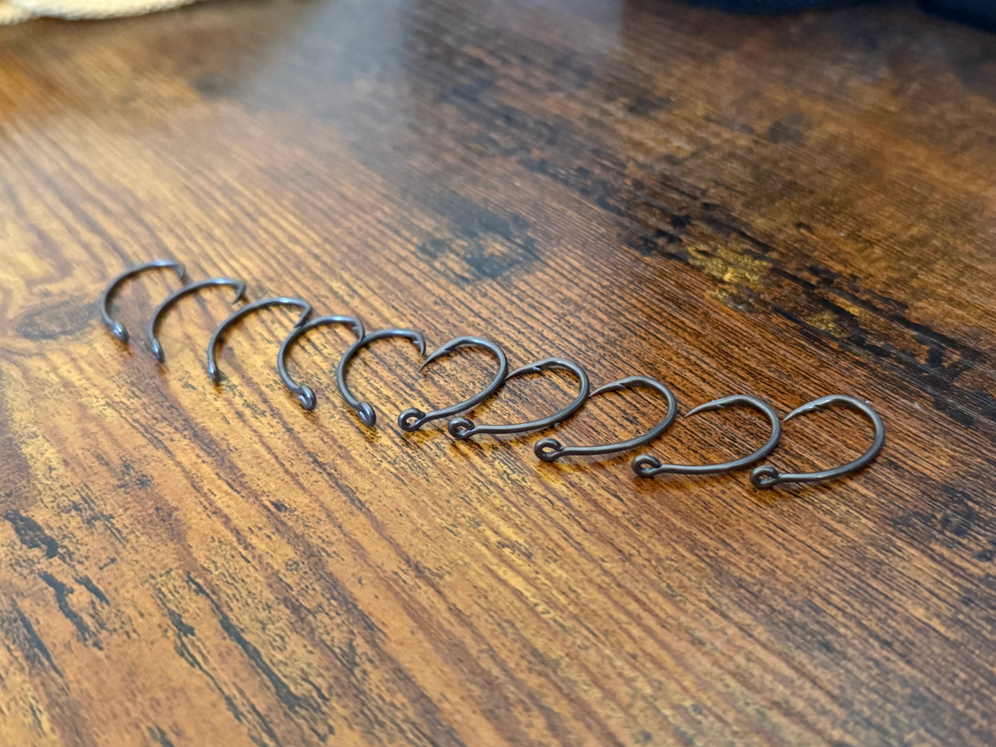 Crank Style Micro Barbed Hooks (Pack of 10)