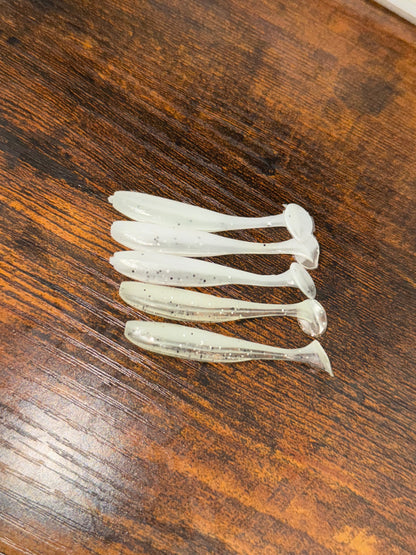 55mm Paddle Tail Soft Lure (Pack of 5)