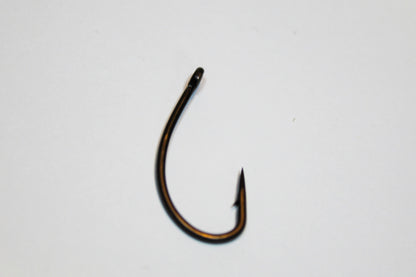 Curved Shank Micro Barbed Hooks (Pack of 10)