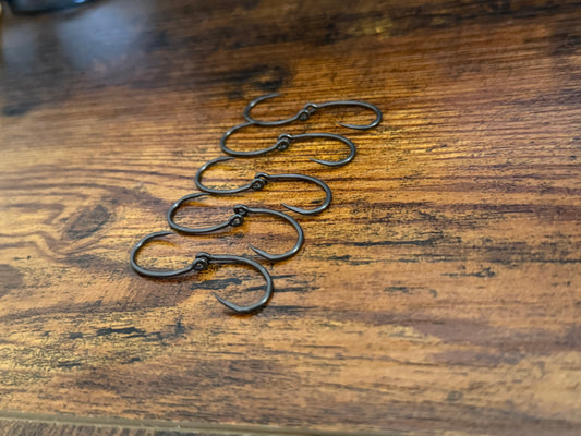 Crank Style Barbless Hooks (Pack of 10)