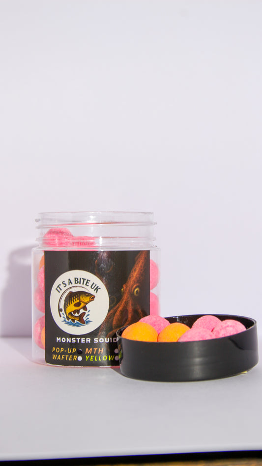 Monster Squid & Plum Fluro Pink & Orange Mixed Pop Ups