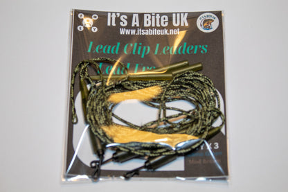 45 LB Lead Free Core Lead Clip Leader (Pack of 3)