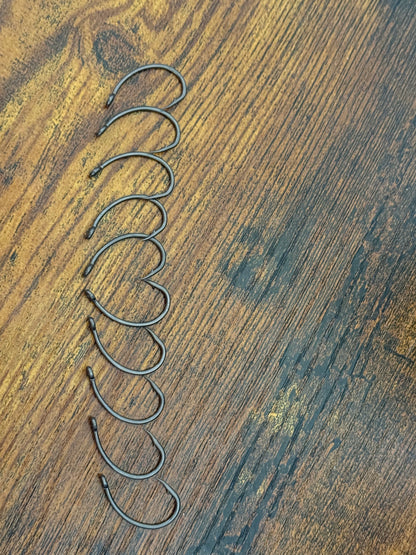 Crank Style Micro Barbed Hooks (Pack of 10)