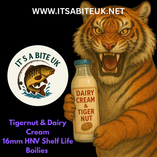 It’s A Bite UK Tigernut and Dairy Cream 16mm Shelf Life Boilies
