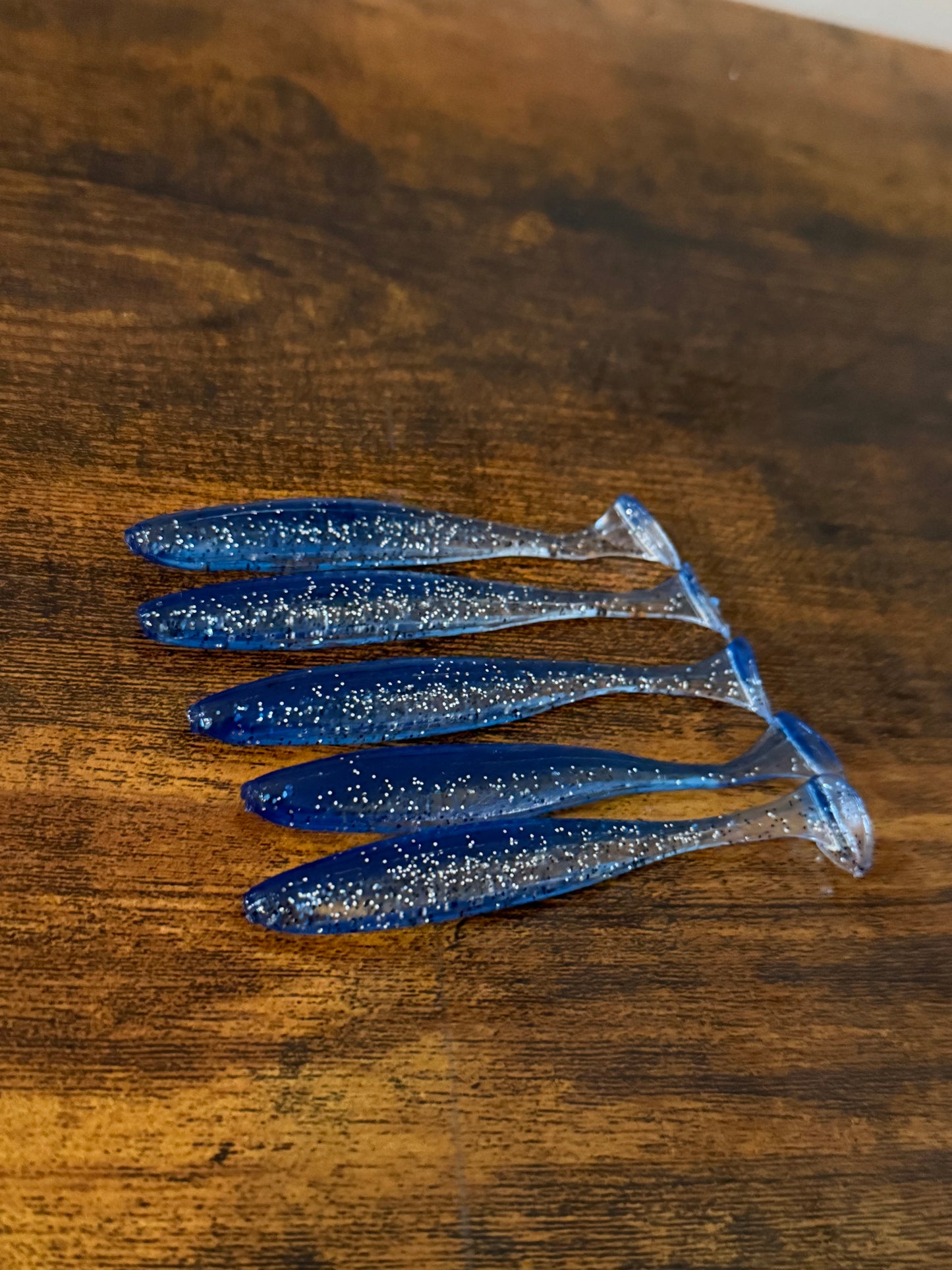 100mm Paddle Tail Soft Lures (Pack of 5)