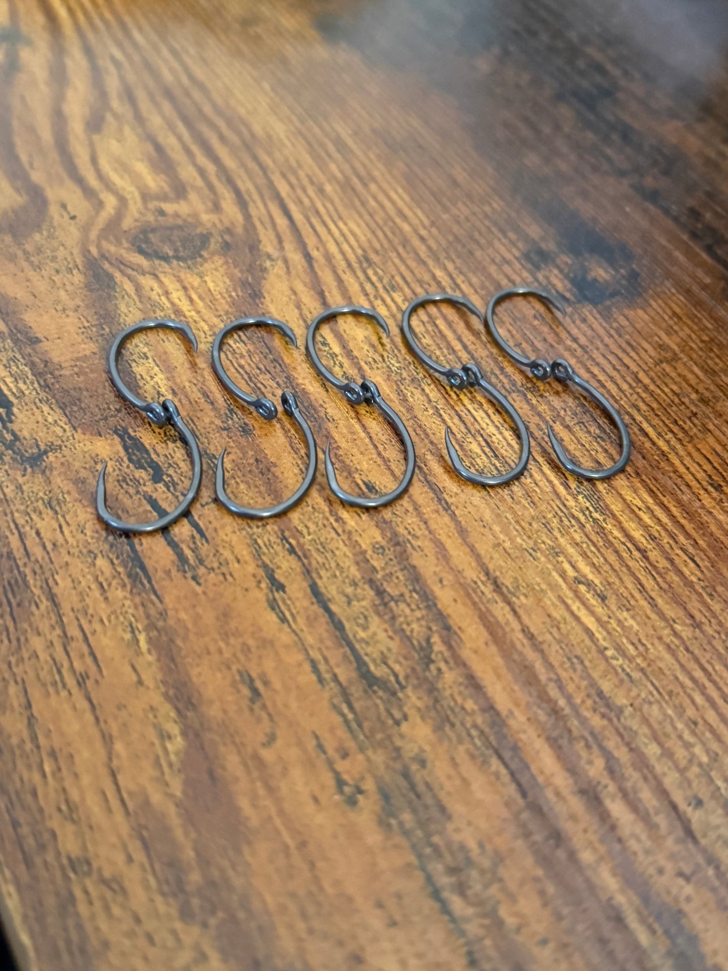 Crank Style Barbless Hooks (Pack of 10)