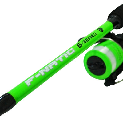 FISHTAIL FANATIC 6FT ROD & REEL COMBO GREEN