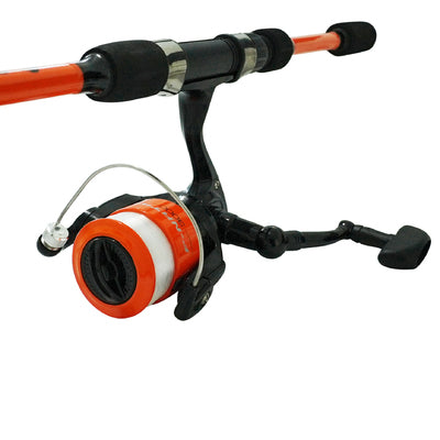 FISHTAIL FANATIC 6FT ROD & REEL COMBO ORANGE