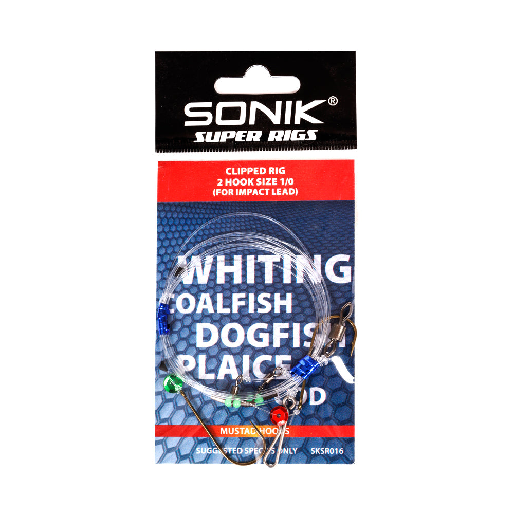 SONIK CLIPPED IMPACT LEAD RIGS
