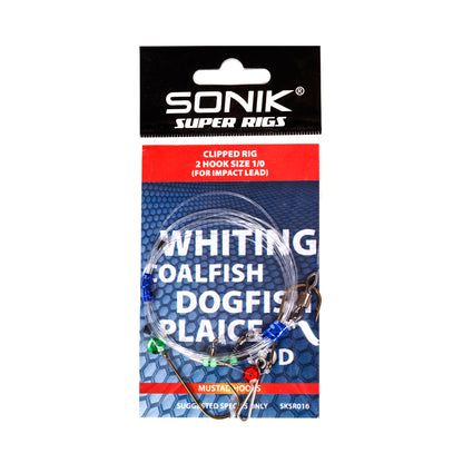 SONIK CLIPPED IMPACT LEAD RIGS