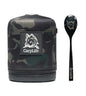 CarpLife Camo Neoprene Gas Canister Cover and Spoon