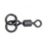 VOODOO TACKLE DOUBLE RING SWIVEL SIZE 8