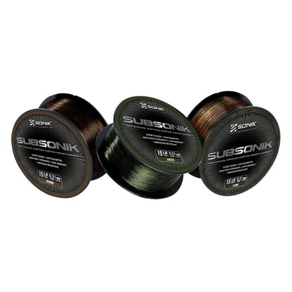 SONIK SUBSONIK BROWN 1200M (12LB, 15LB, 18LB & 22LB)